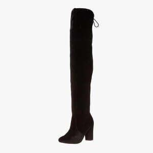 New in Box CHINESE LAUNDRY Bree Black Velvet over the knee boot size 8